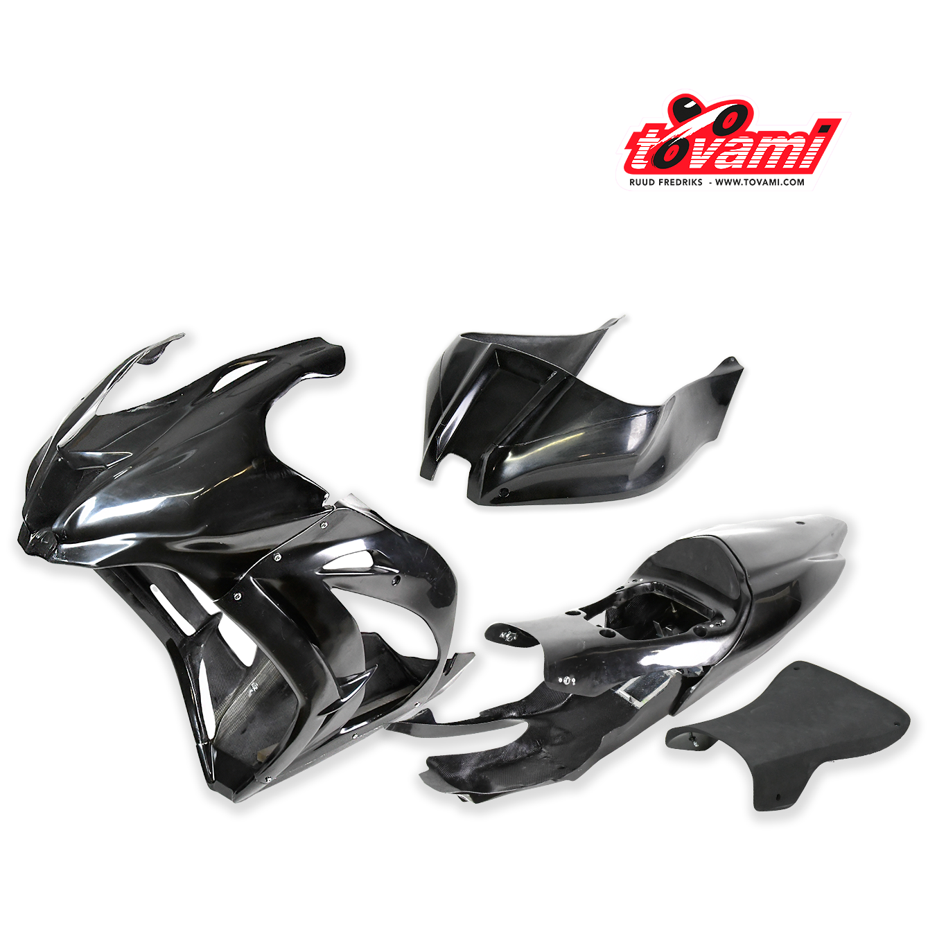Complete set of race fairings Kawasaki ZX10R 2016-2020