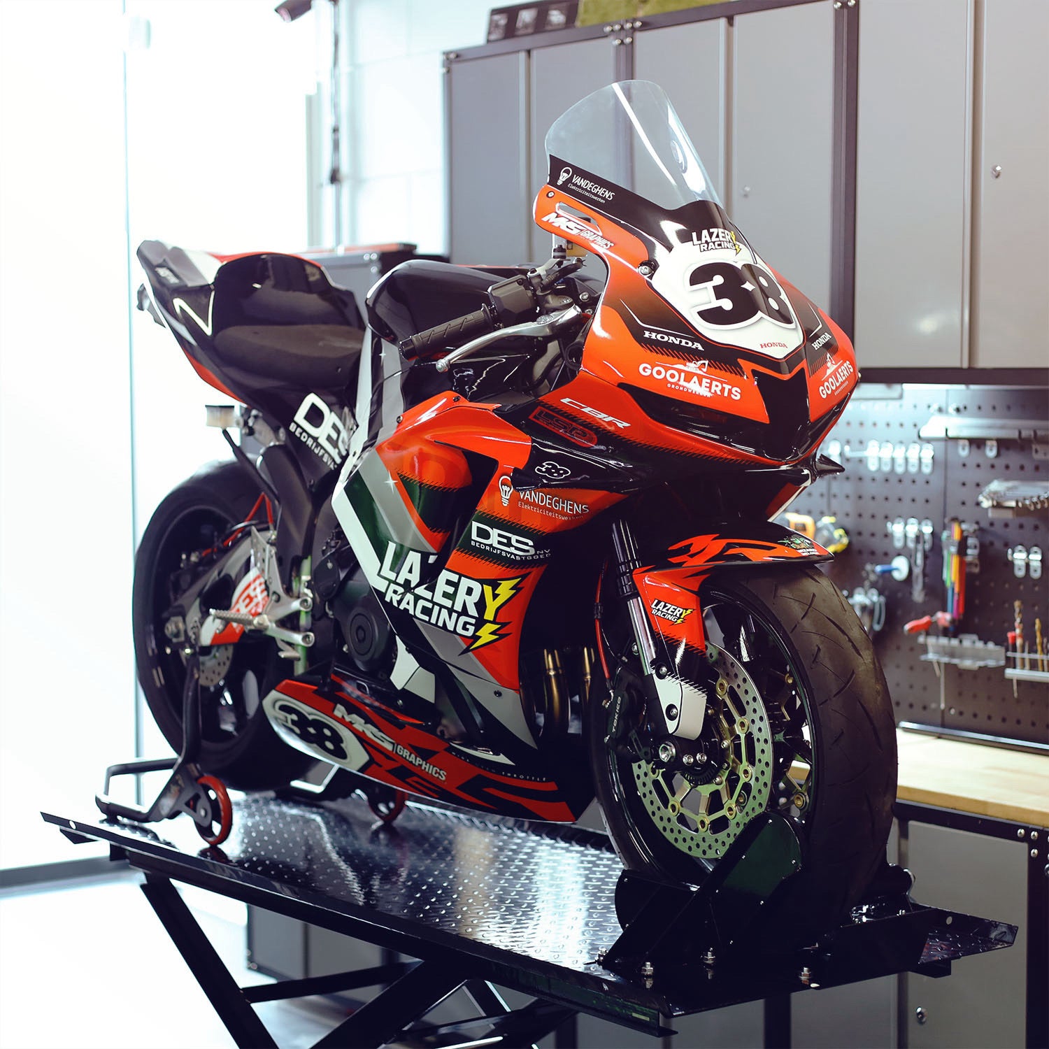 Complete set of race fairings Honda CBR600RR 2021